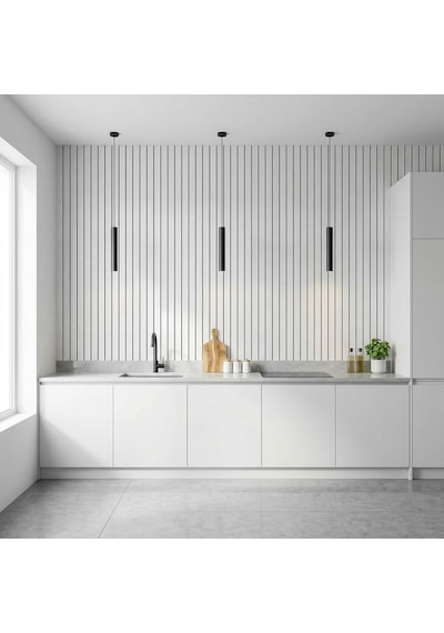 Brano Açık Gri Ahşap Duvar Lambiri 60x280 Cm-kendinden Yapışkanlı 81117