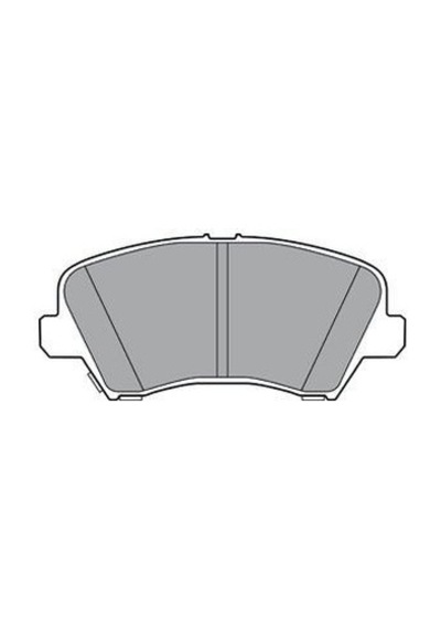 DELPHI LP3361 ÖN BALATA HYUNDAI I30 16-