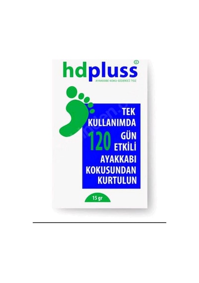 HD Pluss Ayak Koku Pudrası 3 x 15 G