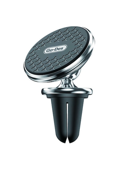 Go Des GD-HD641 Magnetik 360 Derece Oynar Başlıklı Telefon Tutucu Havalandırma Tasarım - ZORE-267369