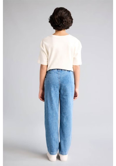 Defacto Regular Fıt Düz Paça Jean Pantolon Erkek Çocuk G7594a826spnm39 Mavi-nm39
