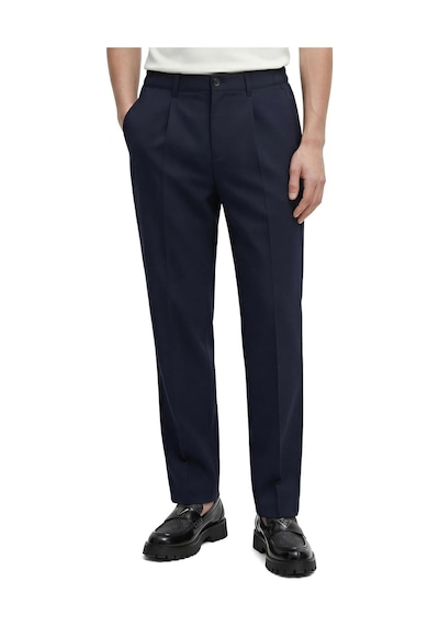 Regular Fit Yüksek Bel Erkek Kumaş Pantolon Gabriel Lacivert