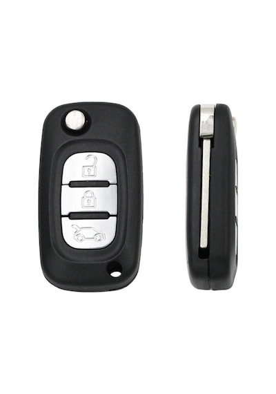 Gma Keys Renault Fluence Megane3 3 Buton Araba Kumanda Boş Kap Oto Anahtar Kabı 1.ci Kalite
