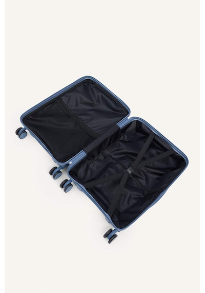 Defacto Unisex Sert Kapaklı Küçük Boy Valiz H2406axnsbe812 Mavi-be812