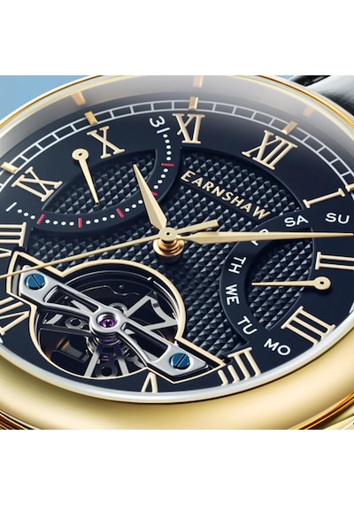 Earnshaw Es-8169-05 Erkek Kol Saati Altın