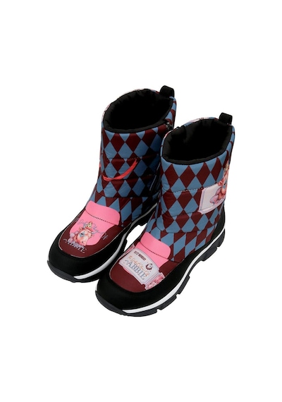 Kadın Vegan Çok Renkli Kar Botu - Abbie Tasarım Multicolor