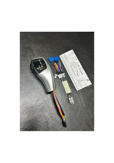 Bmw 3 Serisi E46 E60 E61 Joystick Tip Vites Topuzu Işıklı Sıyah