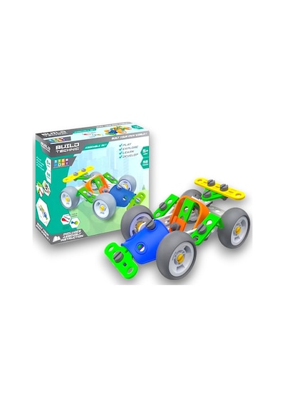 58 Parça Tak-sök Go-kart Arabası Block Yapı Seti