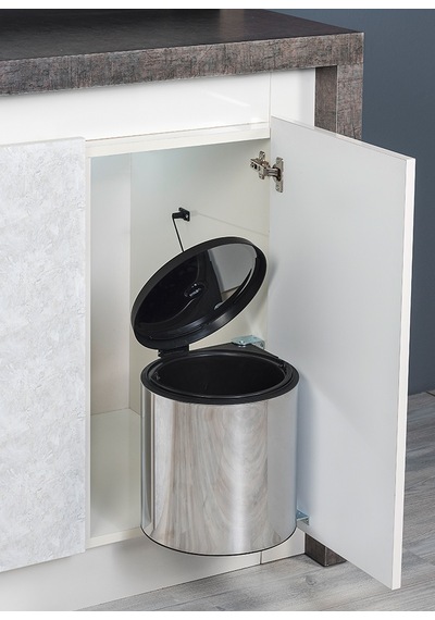 Starax S-2251 Çöp Kovası 10 Lt. Krom