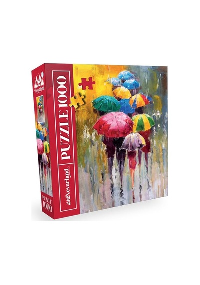 1000 Parça Puzzle - Umbrellas Şemsiyeler