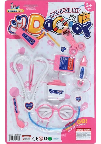 Pasha Toys Oyuncak Doktor Seti Pembe