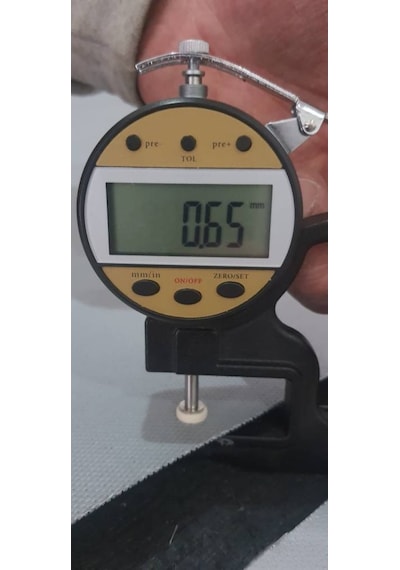 Silikon Kaplı Yanmaz Cam Elyaf Kumaş 600+120 G/M2 En:127Cm