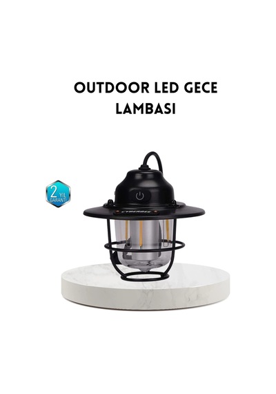 Buğz Outdoor Retro Kamp Işığı Uzun Ömürlü Pil Taşınabilir Suya Dayanıklı