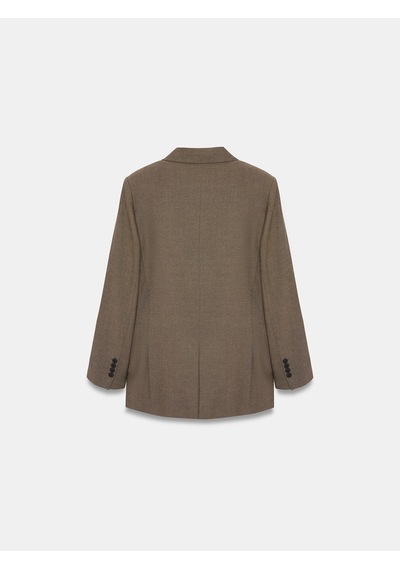 Dilvin 60833 Blazer Ceket Kahve