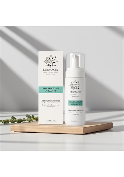 Dermacia Labs Glycerin Ceramide İçerikli Nemlendirici Köpük Yüz Temizleyici 150 ML