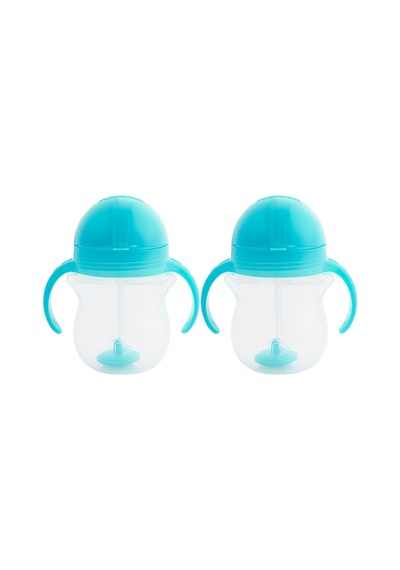 Munchkin Tıklama Kilitli Uçlu Alıştırma Bardağı, 6ay+, 207ml, Ma Mavi