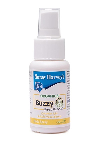 Nurse Harvey's Organics Buzzy Çocuklar İçin Kokulu Vücut Spreyi 50 Ml 4 Adet
