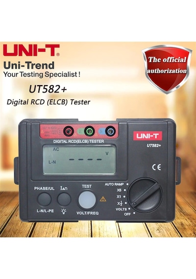 Unı-t Ut-582+ Dijital Kaçak Akım 500ma Kadar Test Cihazı
