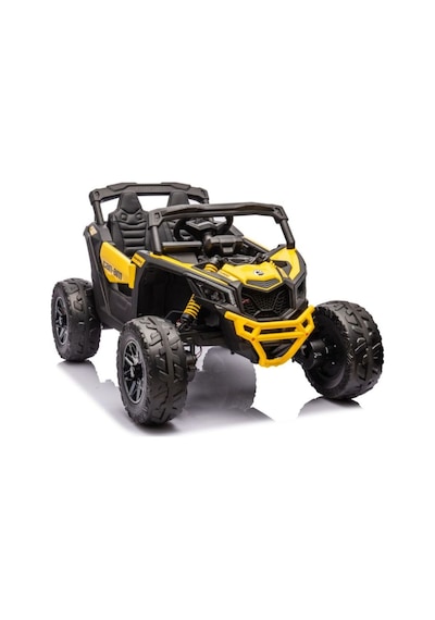 Canam Lisanslı Can-am 4x4 12 V Akülü Utv Mp3-radyo Çalar-usb Uzaktan Kumanda Kapılı Model Eva Tekerlek Çok Renkli