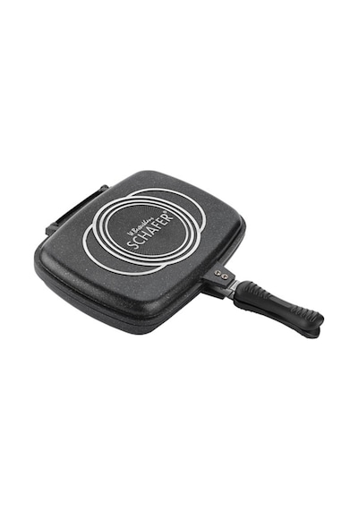 Schafer Double Grill Pan Çift Taraflı Tava