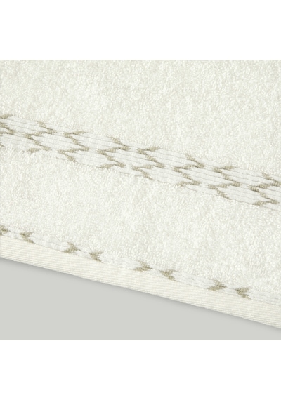 Linens Ziala Pamuk 50x85 Cm Yüz Havlusu Beyaz