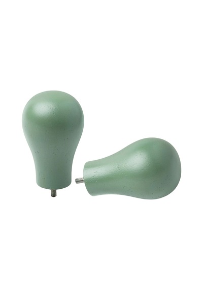 Ikea Vıtskrap Korniş Ucu 60 Mm Yeşil