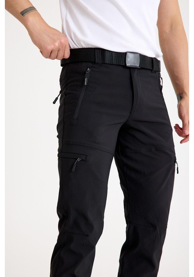 Q&steinbock Afythos Erkek Outdoor Pantolon-polarlı-31312 Siyah