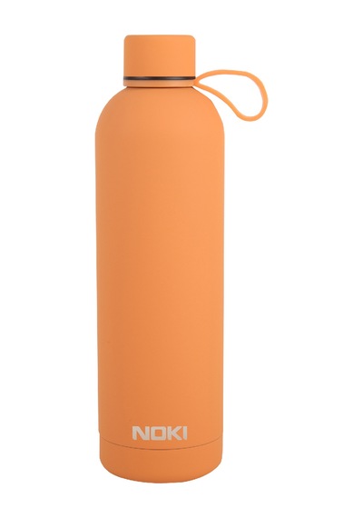 Noki Turuncu Çelik Matara Vidalı Kapak Soft Touch / 730 Ml Turuncu