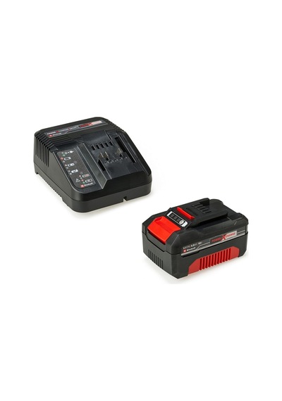 Gc-cl 18 Li E - Solo, Akülü Yaprak Üfleme + Einhell 18v 4,0 Ah Pxc Starter Kit, Akü & Şarj Cihazı