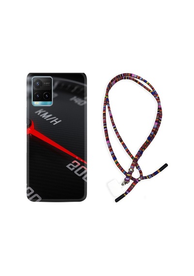 Vivo Y32 Kılıf Rasta Boyun Askılı Speed 1899