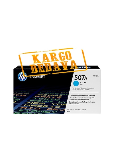 Hp 507A-Ce401A Mavi Toner ( 6.000 Sayfa )