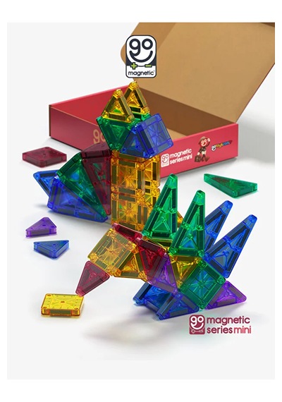 Mini Magnetic Blok Seyahat Tipi Cep Boy Manyetik Oyuncak 39 Parça