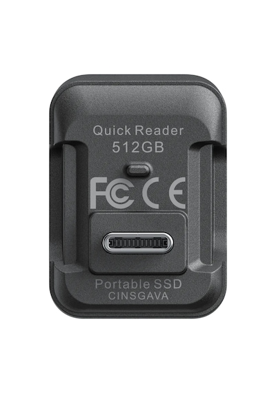 Insta360 Quıck Reader 512gb Portable Ssd Siyah
