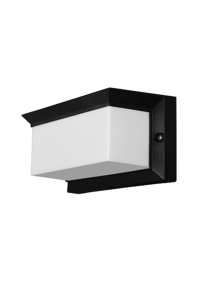 Lexroo Bahçe Aydınlatması Led Işık 12w Beyaz Günışığı Işık Zita Ultra Şapkalı Bahçe Duvar Aplik Su Diğer