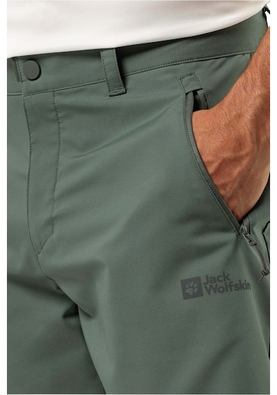 Jack Wolfskin Actıve Track Shorts M Yeşil Erkek Şort 000000000101927598 Yeşil