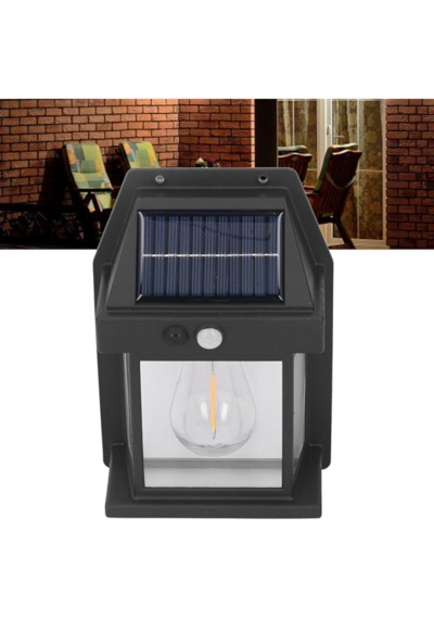 Hareket Sensörlü Dış Mekan Solar Lamba 1800 Mah Güneş Enerjili Su Geçirmez Bahçe Aydınlatması -