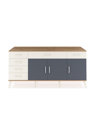 Hyperion Konsol 2 Raflı 6 Çekmeceli 3 Kapaklı 176x44x83 Çam-antrasit/aytaşı Antrasit/aytaşı Hyperion Konsol 2 Raflı 6 Çekmeceli 3 Kapaklı 176x44x83 Çam-antrasit/aytaşı Antrasit/aytaşı