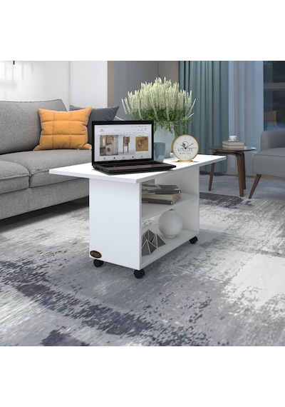 Kenzlife orta salon sehpası atina byz 075*070*50 tekerlekli yemek masası Kenzlife orta salon sehpası atina byz 075*070*50 tekerlekli yemek masası