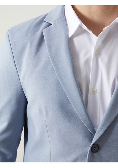 Lcw Busıness Mavi Dar Kalıp Erkek Blazer Ceket