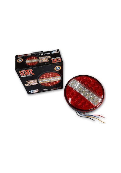 Stop Lamba Ledli Hamburger 12-24 Volt Çalışır