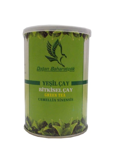 Yeşil Çay 1. Kalite Doğal İthal Çay 100 Gr Teneke Kutu