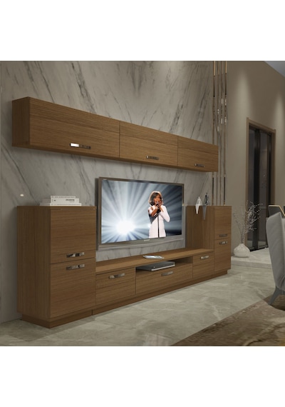 Decoraktiv Trendstyle 9 Mdf Tv Ünitesi Tv Sehpası Ceviz