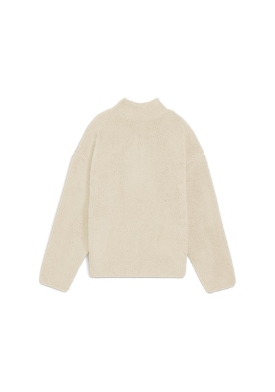 Puma Ess Elevated Half-zip Crew Kadın Yetişkin Sweatshirt Krem