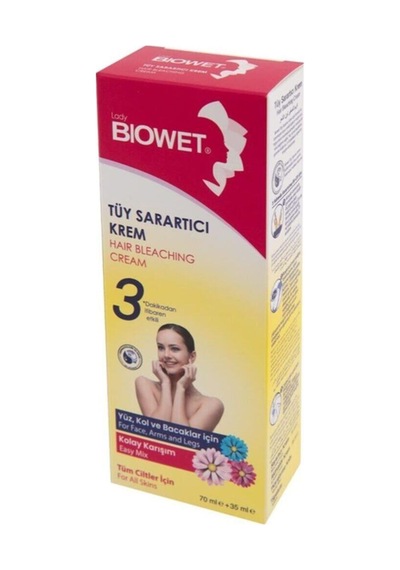 Bıowet Tüy Sarartıcı Krem 70 + 35 Ml