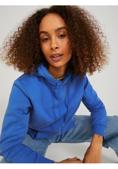 Jjxx Bayan Kapüşonlu Kanguru Cepli Sweatshirt 12223961 Mavi
