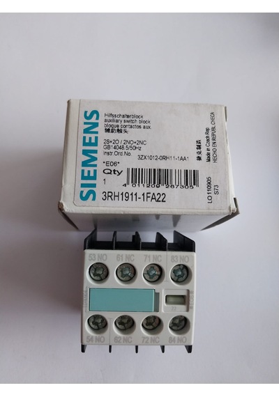 Siemens Yardımcı Kontaktör Bloğu