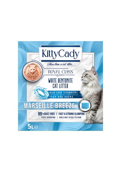 4 Adet Kitty Cady Marseille Breeze Kedi Kumu 5 L
