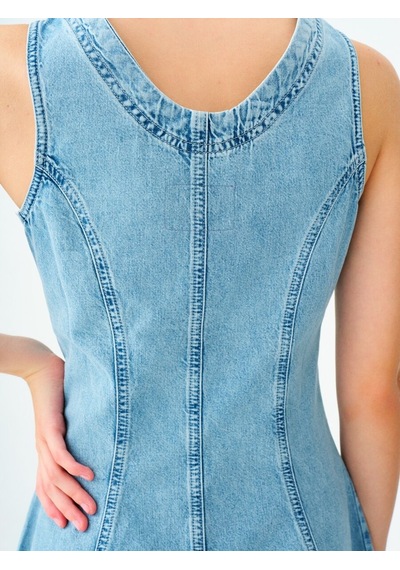 LOFT Regular Fit Kadın Elbise Lf2036038 Q1.v1 Denim