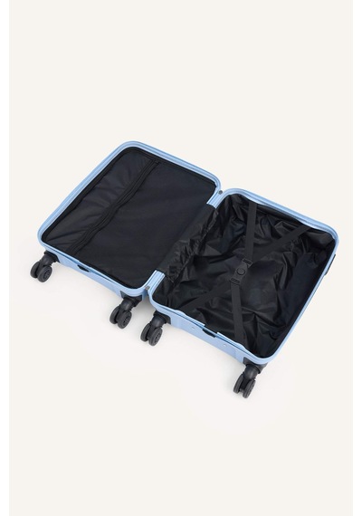 Defacto Unisex Sert Kapaklı Küçük Boy Valiz H2407axnsbe812 Mavi-be812