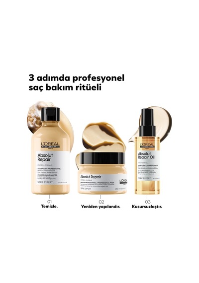 L'oréal Professionnel Absolut Repair Yoğun Onarıcı Saç Bakım Seti
